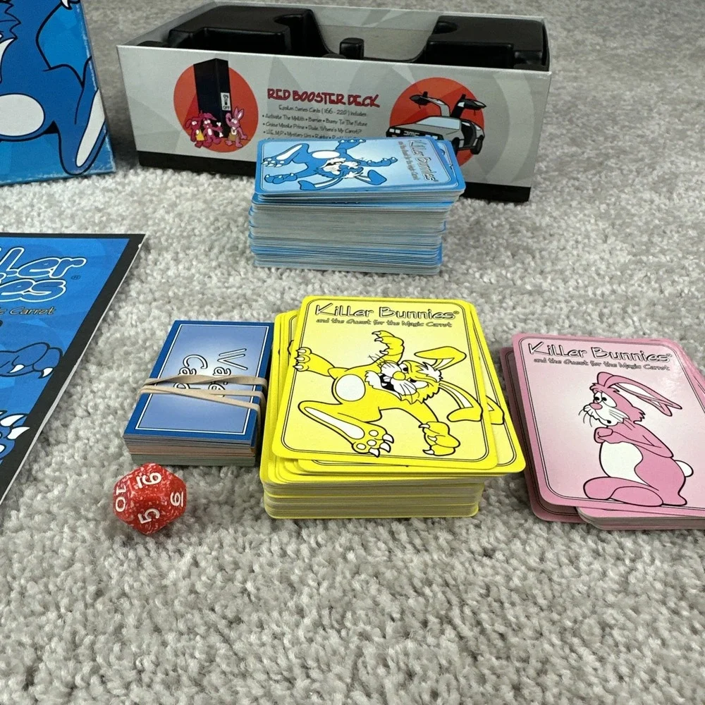 READ INCOMPLETE SPARE PARTS Killer Bunnies‎ Quest for the Magic Carrot